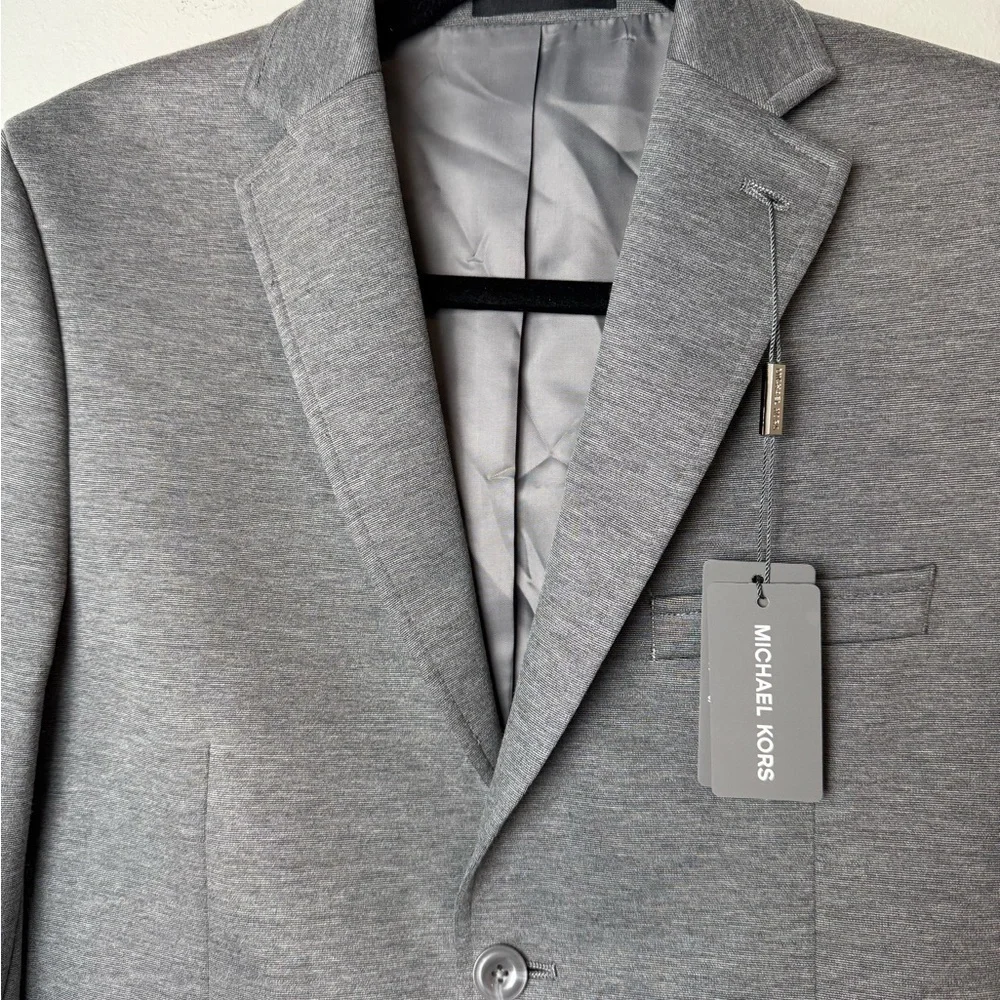 Michael Kors Big Boys Classic Fit Stretch Suit Jacket